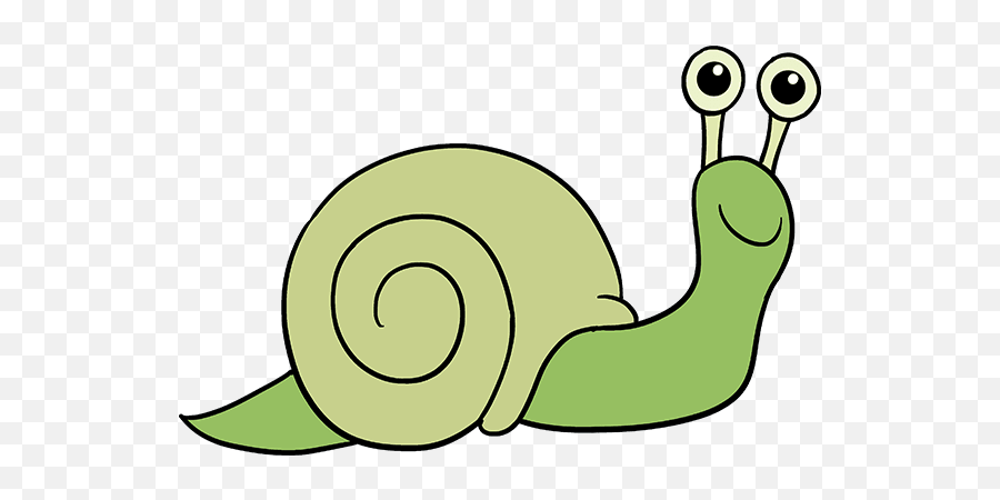How To Draw A Snail - Lymnaeidae Emoji,Snail Emoji