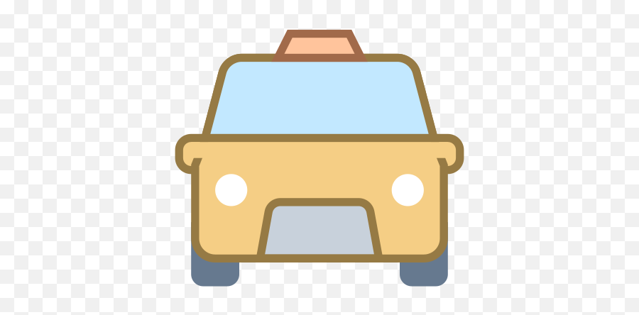 Taxi Icon - Icon Emoji,Taxi Emoji