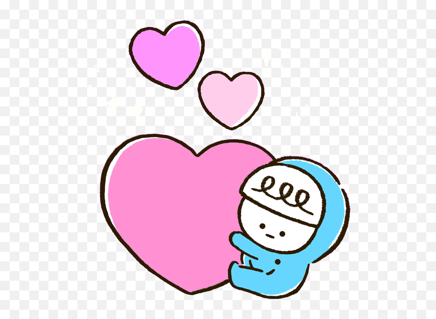 Top Bobcat Really Loves To Snuggle - Sticker Line Valentine Emoji,Snuggle Emoji