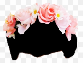 Aesthetic Flower Crown Transparent - Pink Png Emoji