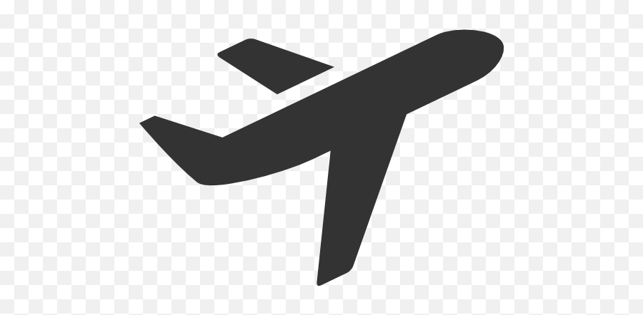 Transport Airplane Takeoff Icon Free - Transparent Background Airplane Icon Emoji,Airplane Emoticon