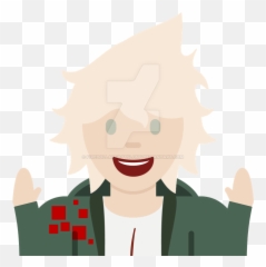 Nagito Komaeda - Cartoon Emoji,Twemoji