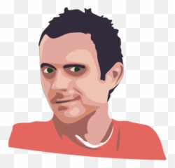 Imagem De Vetor Cara Desenho Animado Sorridente - Chlap Kreslený Emoji