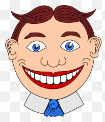 Person Mouth Funny Big Smiling - Clipart Emoji
