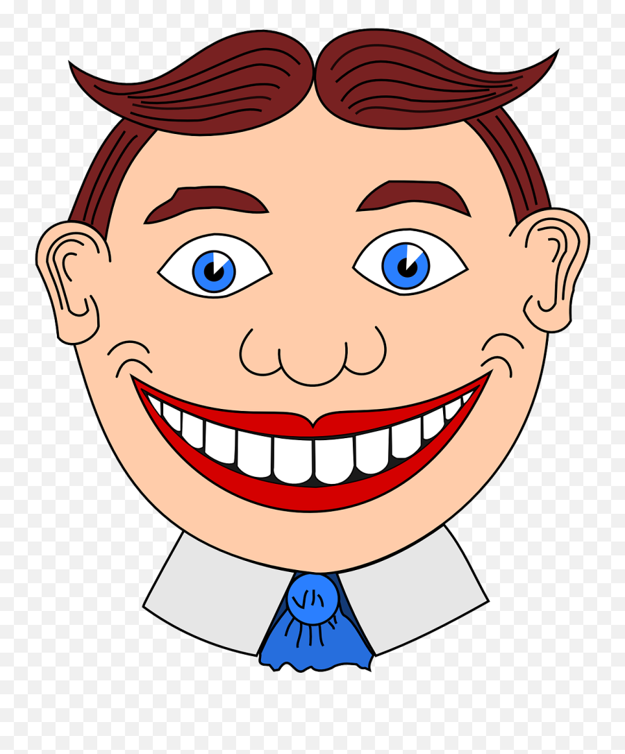 Person Mouth Funny Big Smiling - Smiling Person Clipart Emoji,Laughing Emoji Png