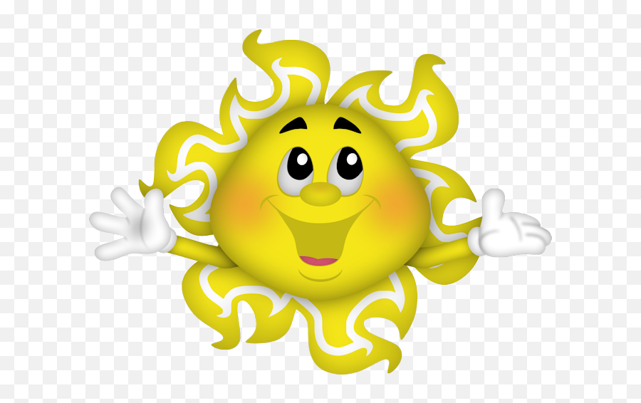 Sun - God Uge Emoji,Weather Emoticon