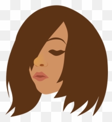 Bob Haircut - Emo Girl Clip Art Emoji,Hair Cut Emoji