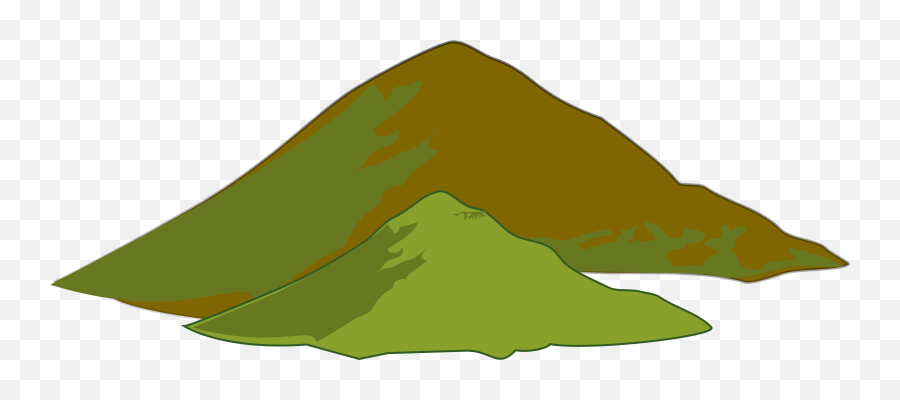 Hill Clipart Story Mountain Hill Story - Green Mountains Clip Art Png Emoji,Mountain Emoji Transparent