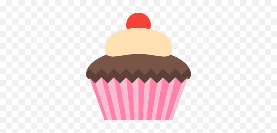 Cupcake Icon - Free Download Png And Vector Cute Cupcake Icon Png Emoji,Muffin Emoji