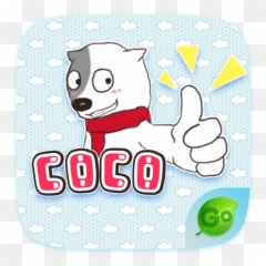 Go Keyboard Sticker Red Fox - Cartoon Emoji