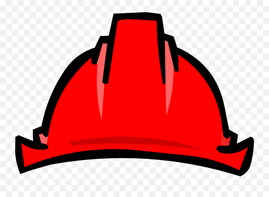 Clipart Man Hard Hat Clipart Man Hard - Red Helmet Club Penguin Emoji,Hard Hat Emoji