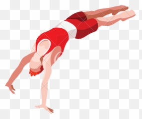Gymnast Vector Gymnastics Vault - Artistic Gymnastics Emoji,Gymnast Emoji