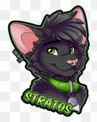 Furry Badge - Furry Badge Art Cat Emoji,Furry Emoji
