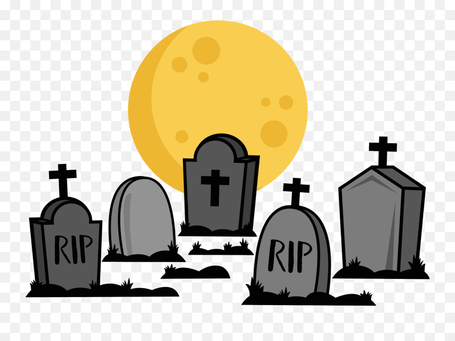 Transparent Graveyard Clipart - Cemetery Grave Clip Art Emoji,Graveyard Emoji