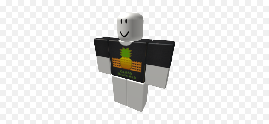 Glass Animals - Sunset Pineapple Black Tshirt Roblox Roblox Green Jersey Emoji,Pineapple Emoticon