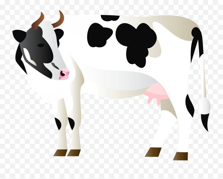 Cattle Clip Art - Cow Png Transparent Clip Art Image Png Emoji,Cow Emoji Png