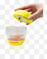 Brush Buddies Uv Pacifier Nipple Sanitizer - Lemon Emoji,Pacifier Emoji