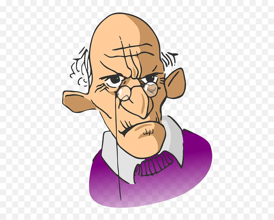 Venitis Venitism Page 20 - Grumpy Old Man Cartoon Emoji,Girlie Emoticons