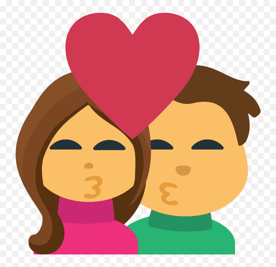 Kiss Emoji Clipart Free Download Transparent Png Creazilla - Emoji Png Casal Apaixonado,Kiss Emoji