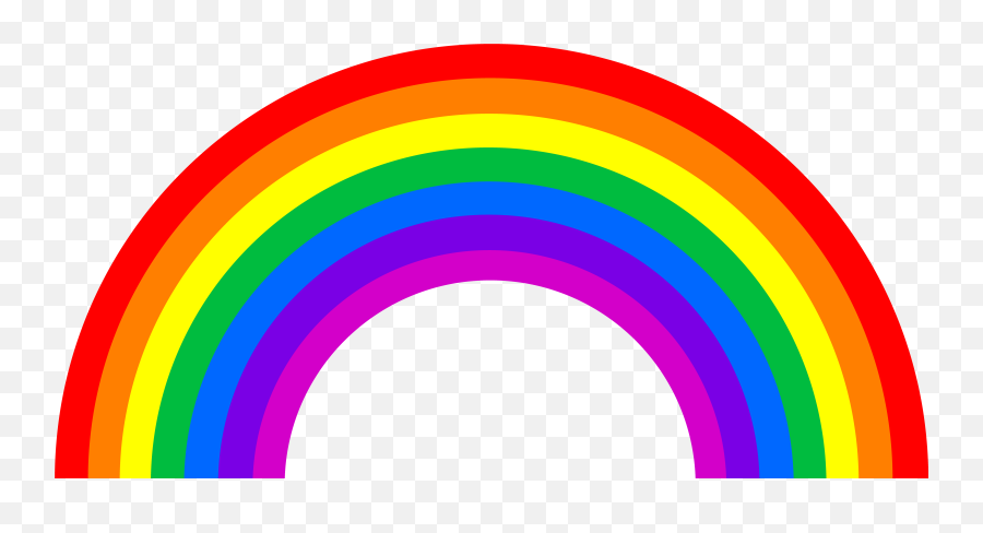 Free Cartoon Rainbow Png Download Free Clip Art Free Clip - Transparent Background Rainbow Clipart Emoji,Rainbow Emoji Png