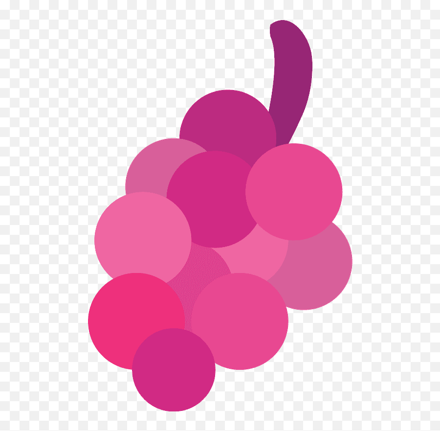 Grapes Emoji Clipart,Grape Emoji