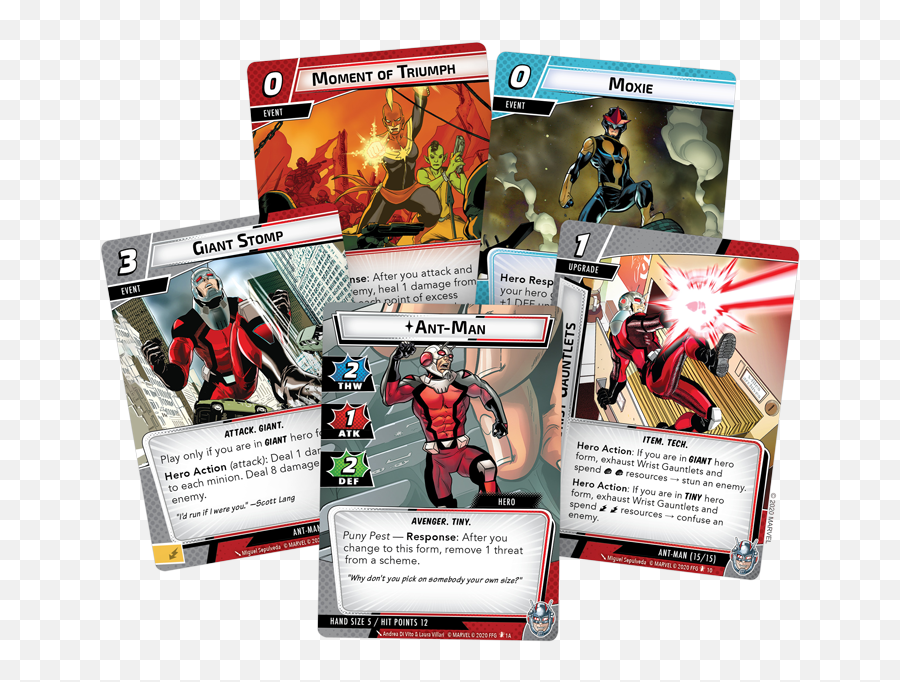 Wave Ii Heroes - Marvel Champions The Card Game Ffg Community Marvel Champions Ant Man Emoji,Marvel Emoji