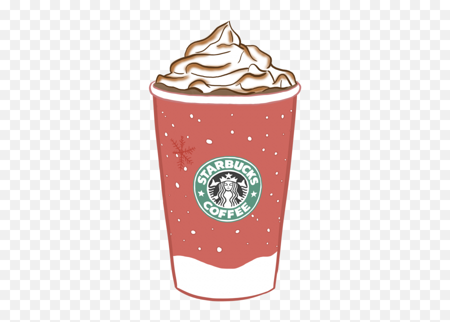 Starbucks Emoji Png Transparent Images Free U2013 Free Png - Christmas Starbucks Drawing,Bullet Emoji