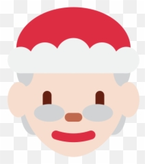 Mrs Claus Emoji with Light Skin Tone Meaning and Pictures - Santa