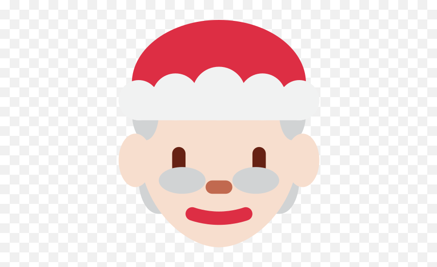 Mrs Claus Emoji With Light Skin Tone Meaning And Pictures - Santa Claus,Snow Flake Emoji