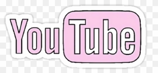Youtube Pink Sticker Glitch Emoji - Grav3yardgirl