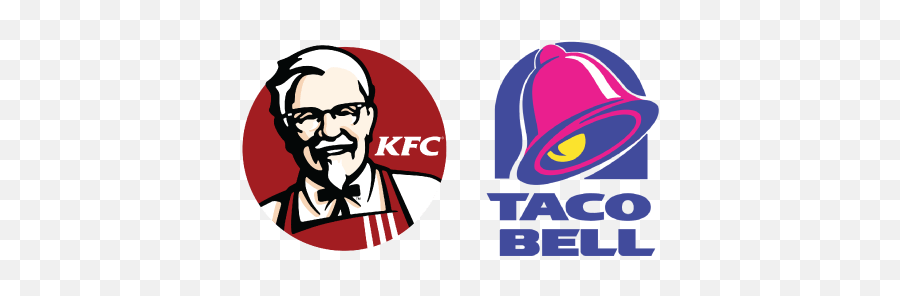 Kfc Taco Bell Logo - Logodix Kfc Taco Bell Logo Png Emoji,Taco Bell Emoji
