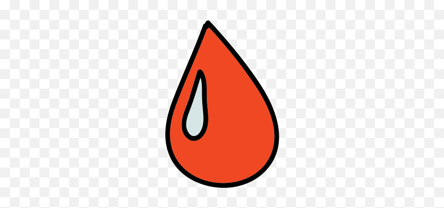 Drop Of Blood Icon - Vertical Emoji,Blood Sign Emoji