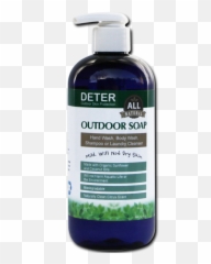Deter Natural Outdoor Soap - Bottle Emoji,Emoji Soaps