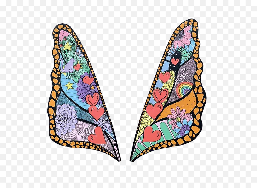 Wings - Taylor Swift Butterfly Mural Emoji,Butterfly Emoji Iphone