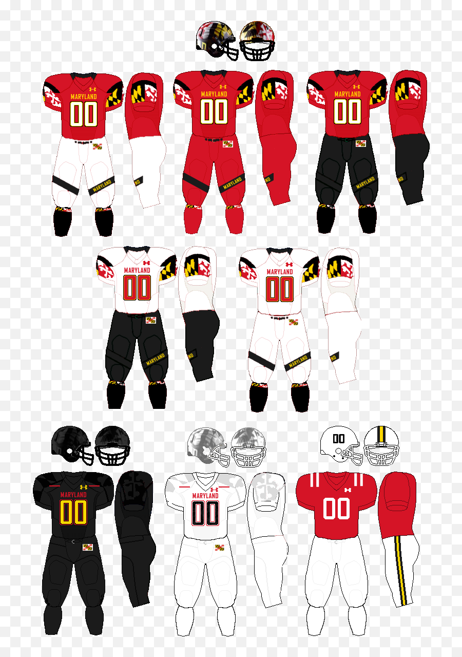 Maryland Terrapins Football Uniforms - Maryland Football Uniforms 2018 Emoji,Football Team Emojis