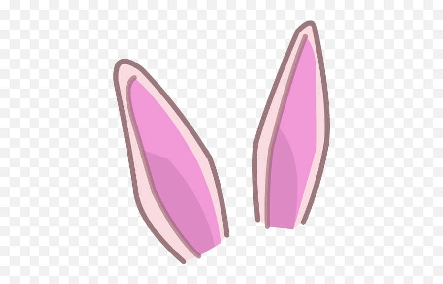 Easter Bunny Ears - Transparent Background Bunny Ears Png Emoji,Bunny Ears Emoji