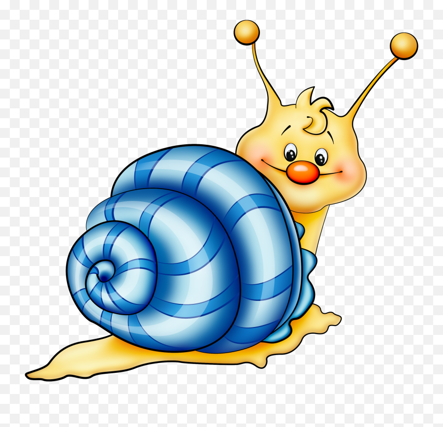 Free Snail Transparent Download Free Clip Art Free Clip - Dibujos De Caracoles A Color Emoji,Snail Emoji