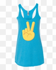 Tank Top For Girls Woman - Sleeveless Shirt Emoji