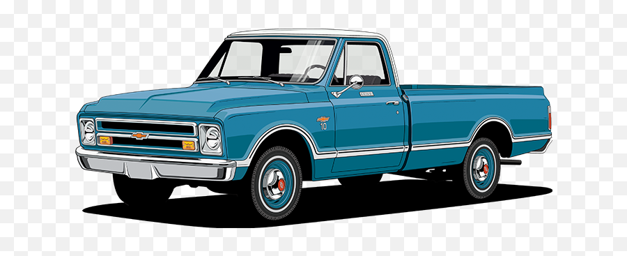 Download Free Png Chevy Truck Legends - 60s Chevy Trucks Emoji,Chevy Emoji