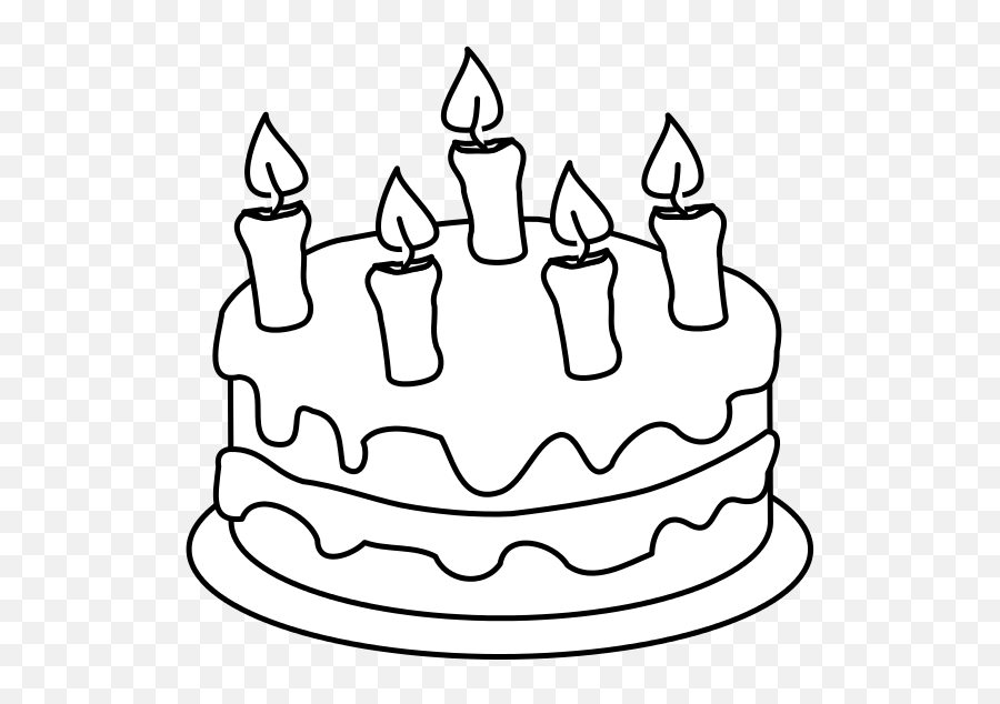 Clip Art - Clip Art Cake Black And White Emoji,Birthday Cake Emoticon Facebook