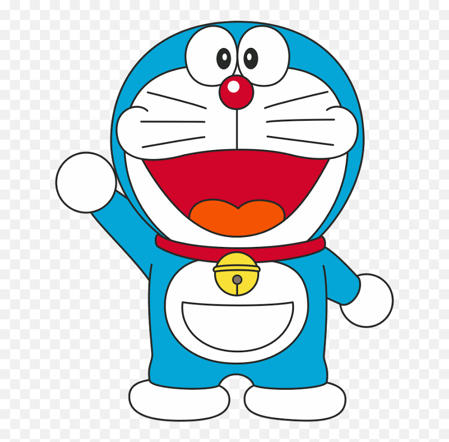 Doraemon Logo Transparent Png Clipart - Doraemon Png Emoji,Emoji Mii