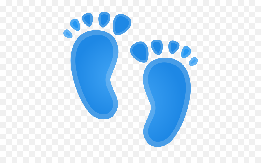 Foot Emoji Meaning With Pictures - Baby Feet Png,Footsteps Emoji