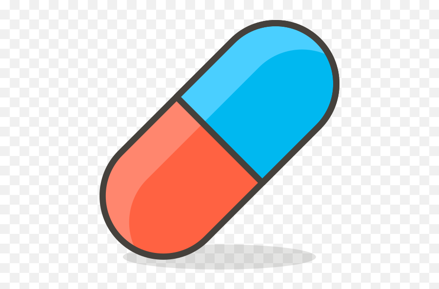 Pill - Clip Art Emoji,Red Pill Emoji