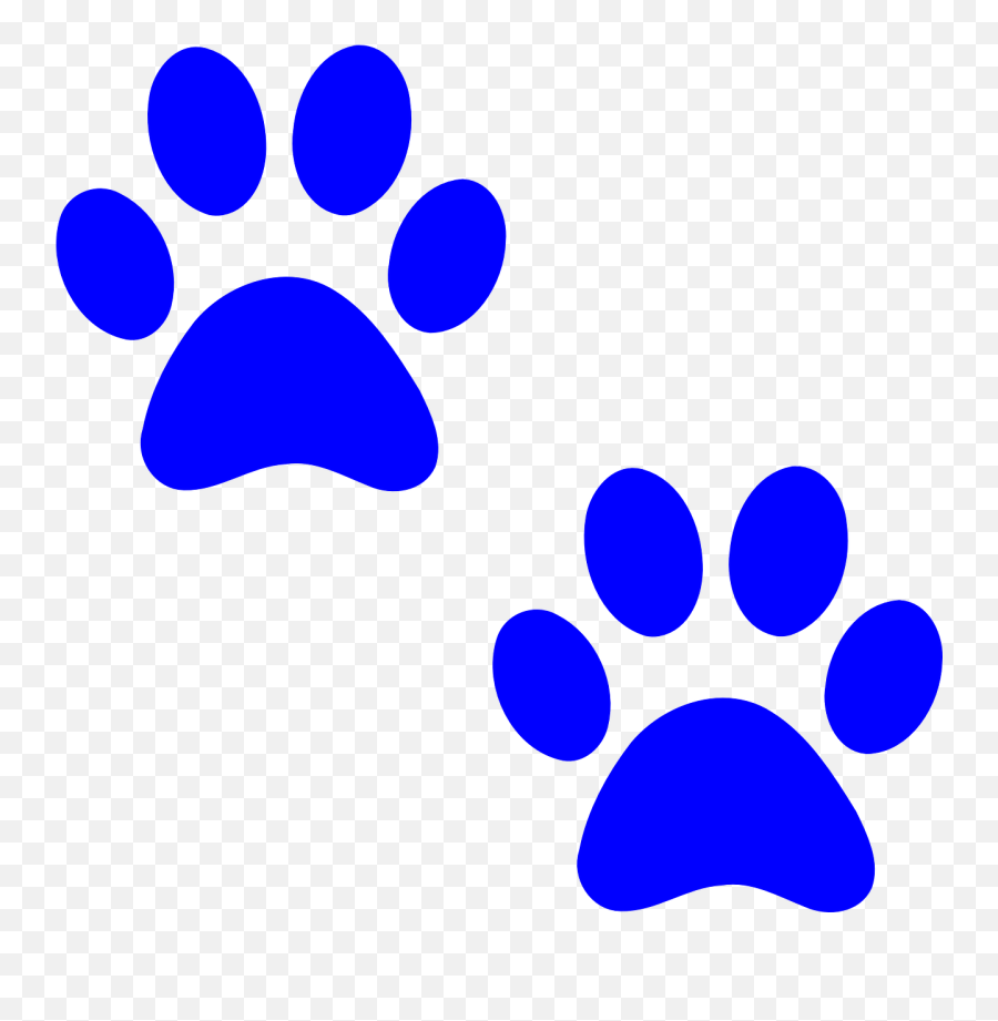 Paw Prints Dog Paw Print Cat - Paw Print Clip Art Emoji,Paw Print Emoticon