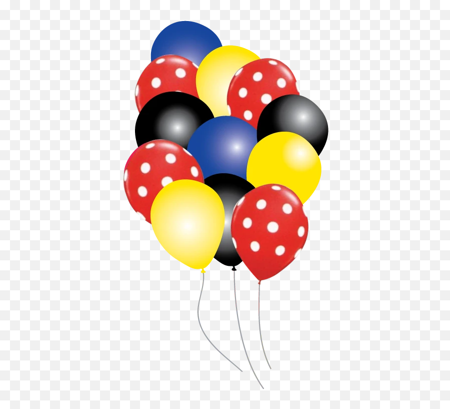 Mickey Mouse Balloons Party Pack 16 - Mickey Mouse With Baloons Emoji,Mickey Mouse Emoji For Facebook