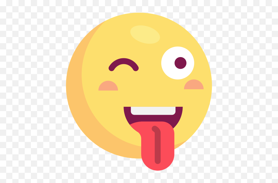 Flushed Emoji Png Icon - Transparent Png Tongue Emoji,Flushed Emoji