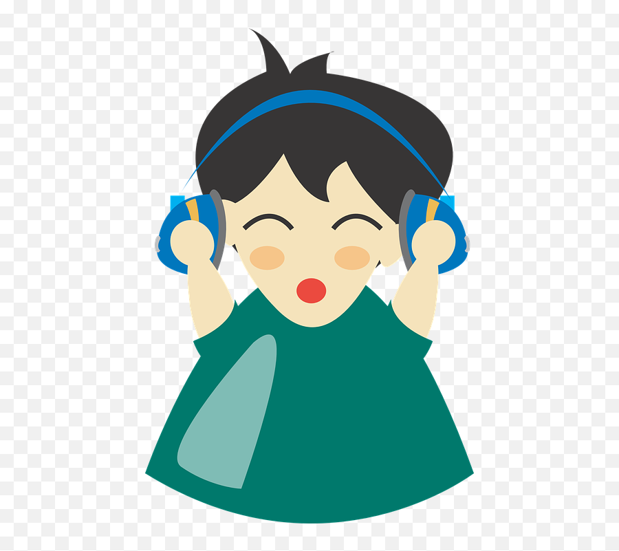 Free Headphones Music Vectors Emoji,Dj Emoticon