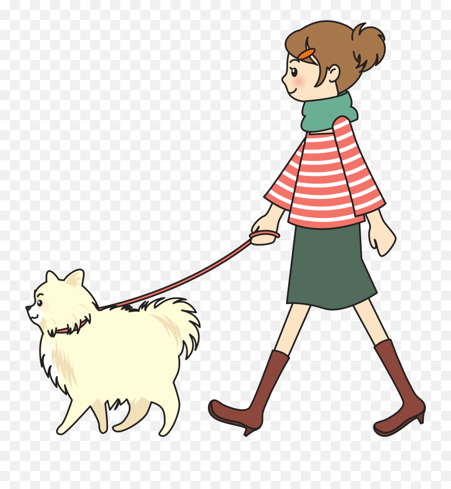 Vector Clipart Dogs Vector Transparent - Walking The Dog Clip Art Emoji,Dog Walking Emoji