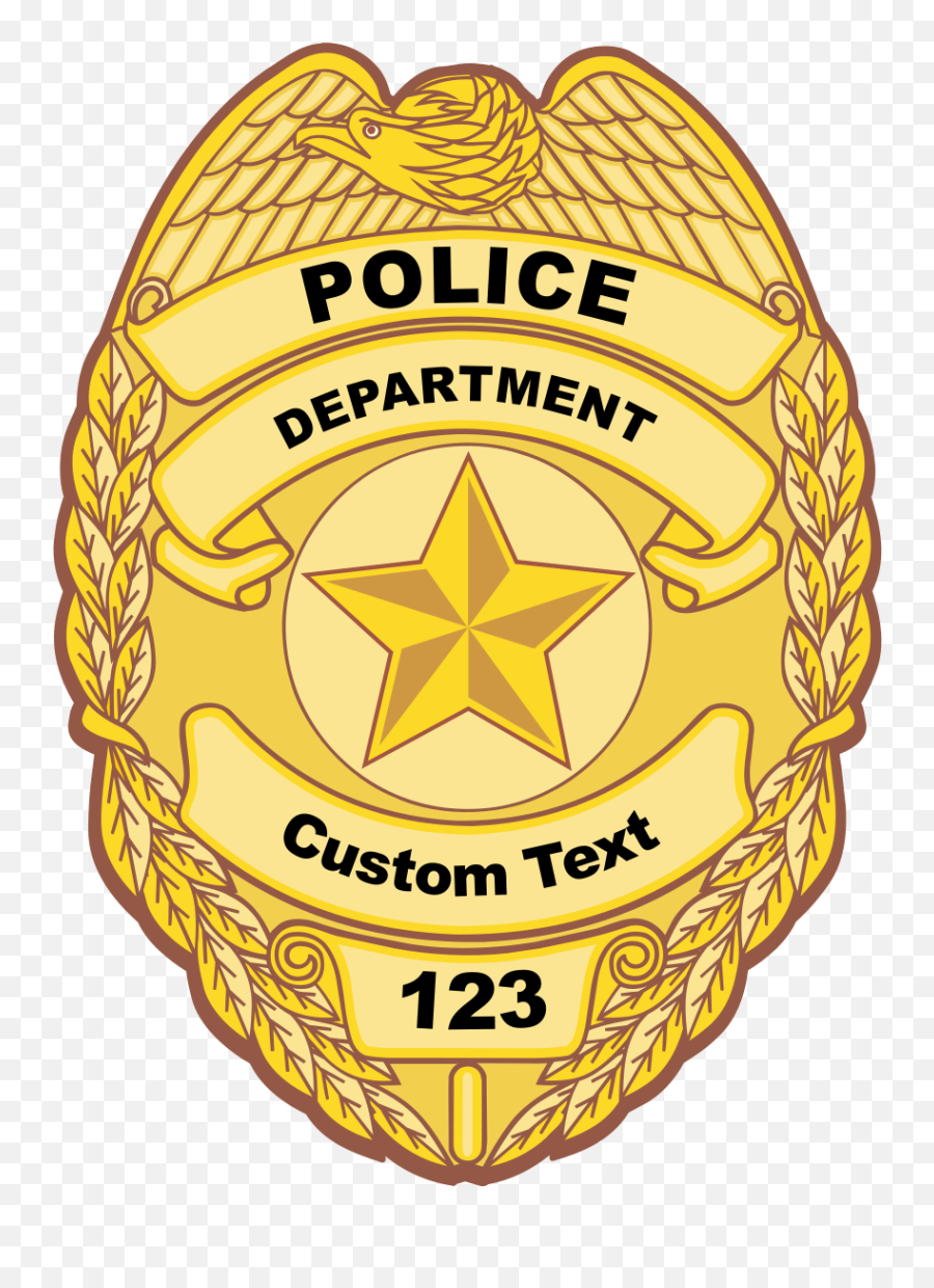 Custom Police Badge Sticker - Marine Corps Military Police Logo Emoji,Police Badge Emoji