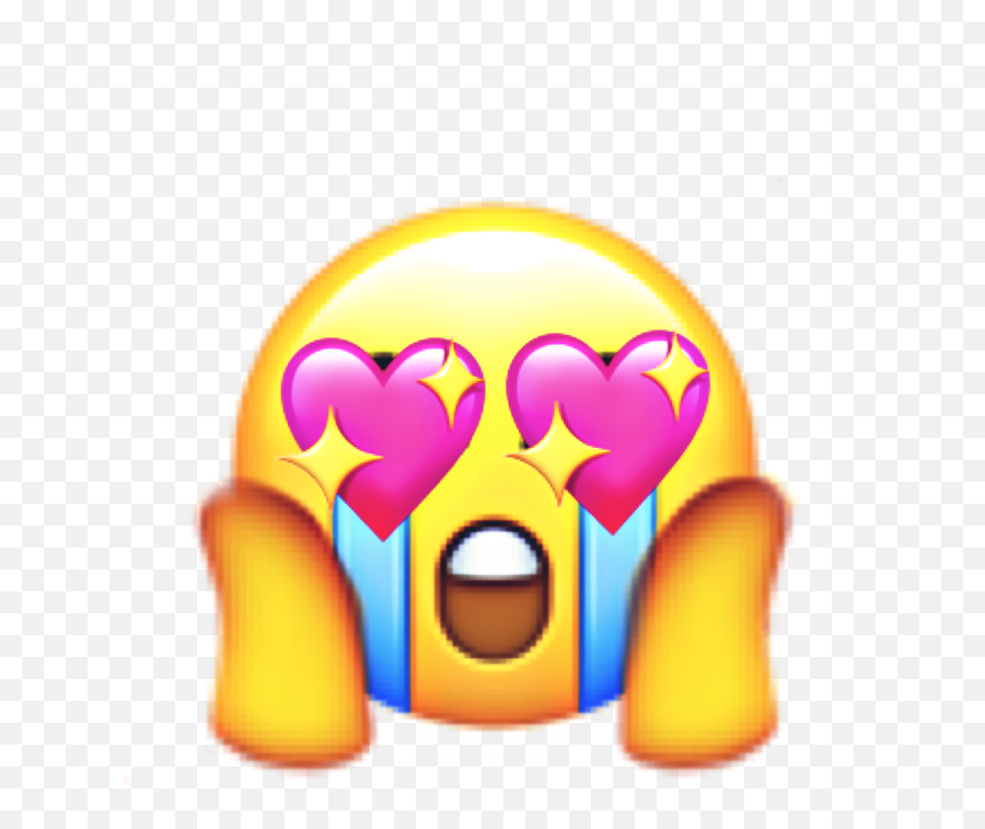 Emoji Cryingemoji Crying Happyemoji Happy Hearteyes Hea - Cartoon,Crying Happy Emoji